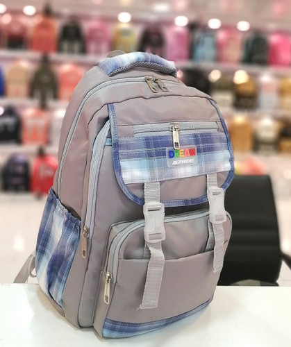 کوله پشتی مدرسه مدل دوسگک جنس پارچه ای