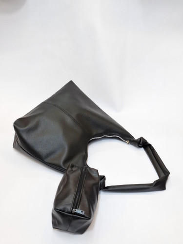 کیف شل مدل دسته گره ای جنس چرمی