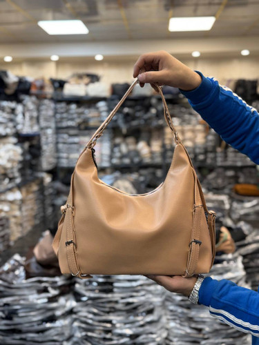 کیف شل دوکاره مدل هلالی جنس شرانک