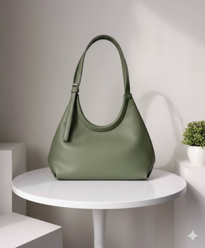 کیف دوشی زنانه مدل شل هلالی