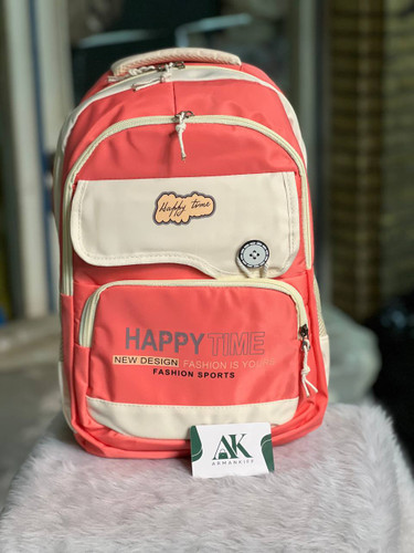 کوله پشتی HAPPY TIME مدل فشیون